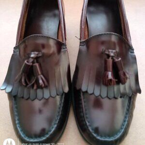 Men's Florsheim Burgundy Kiltie Tassell Loafers/Slip-Ons, Size 12D